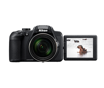Nikon COOLPIX B700, 20.3MP, 60X, 4K, WiFi + Bag + 16GB Memory Card (VNA930MA)