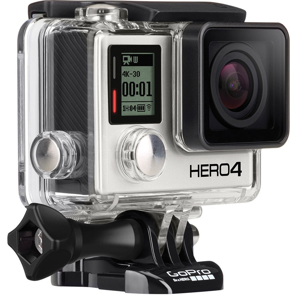 GoPro HERO4 Action Camera, Black (G02CHDHX-401)