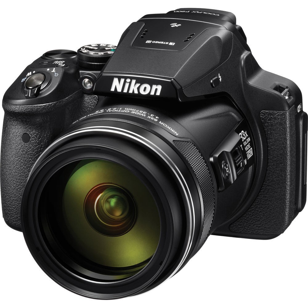 Nikon COOLPIX P900 Digital Camera, Bag+16 GB Memory Card