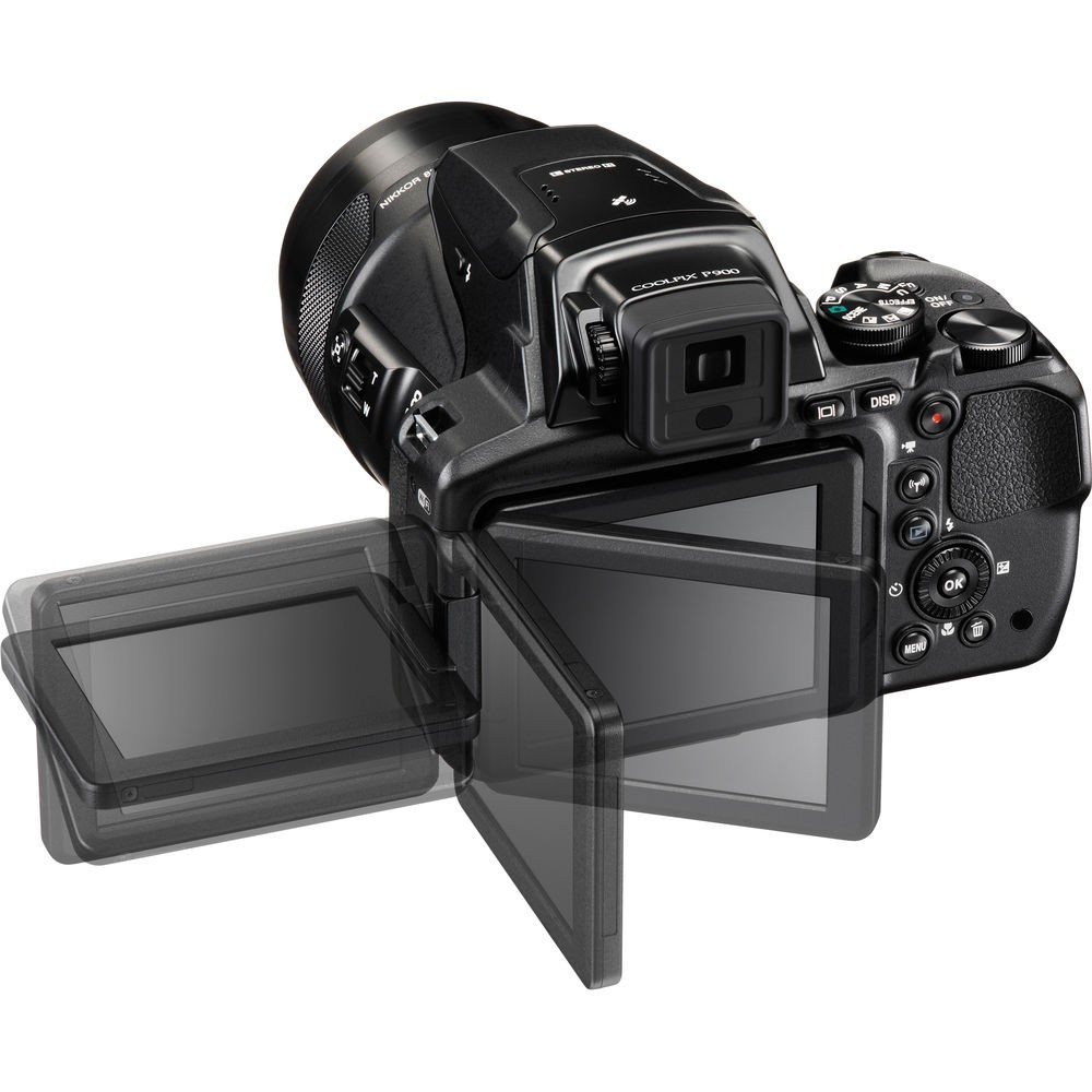 Nikon COOLPIX P900 Digital Camera, Bag+16 GB Memory Card