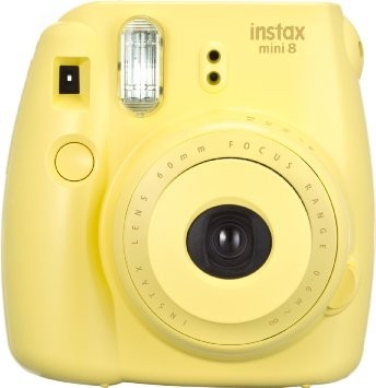 Instax Camera Mini8 Fuji, Yellow (FJMINI8-Y)